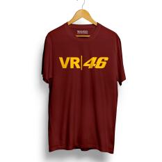 Walexa Kaos Distro VR 46 Promo Baju Kaos Murah - Marun